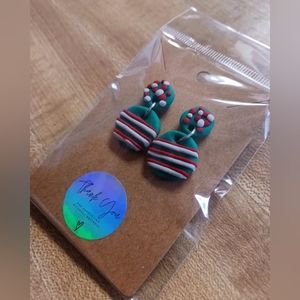 Casual Christmas Dangle Earrings